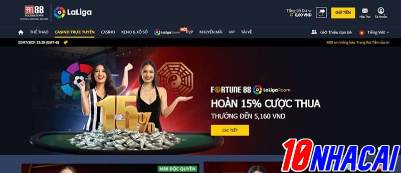 Có nên chơi casino trực tuyến tại M88 không?