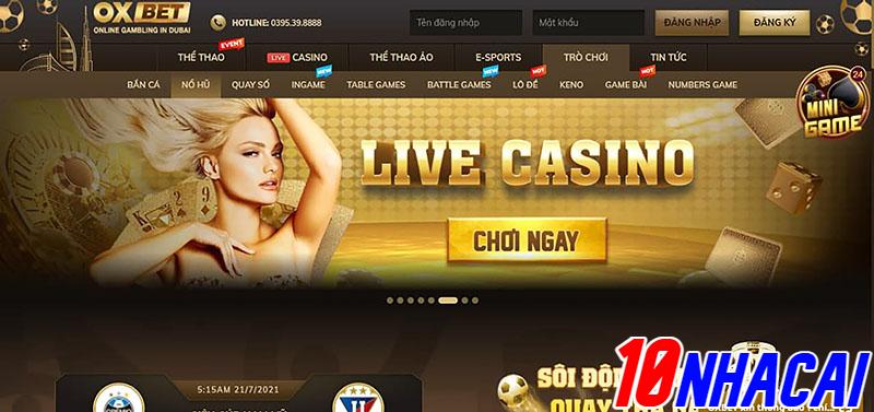  Có nên chơi casino trực tuyến tại Oxbet không? 