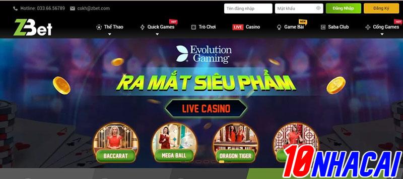 Có nên chơi casino trực tuyến tại ZBet không?