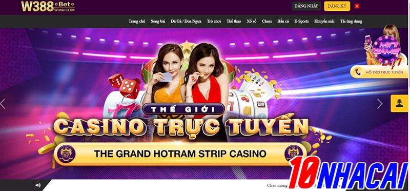 Có nên chơi casino trực tuyến tại W388 không?