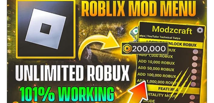 Sosomod roblox mod apk unlimited robux