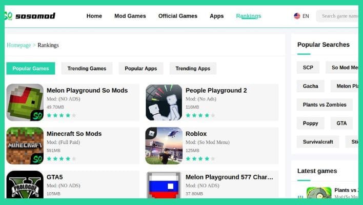 sosomod app download