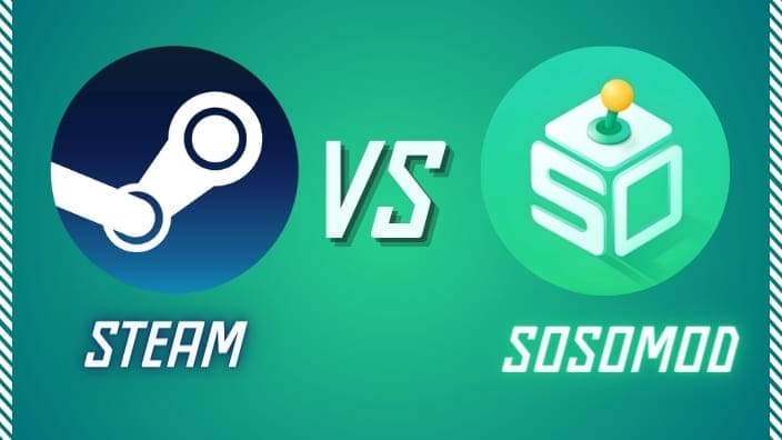 SosoMod VS Steam Apps