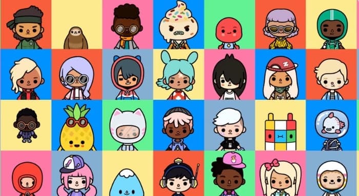 Toca-boca-world- unlocked-all-characters