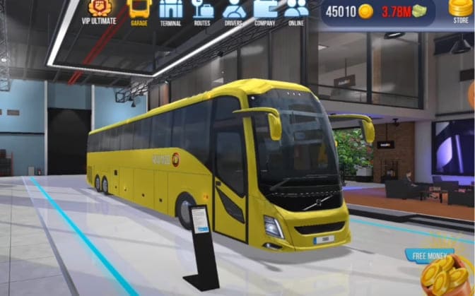 mobile bus simulator mod-unlimited money, fuel, gold