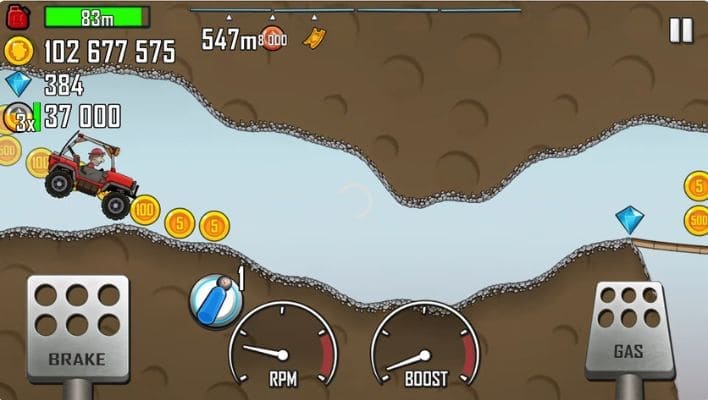 Hill Climb Racing 2 Mod-unlimited money, diamonds, gold, fuel and paint