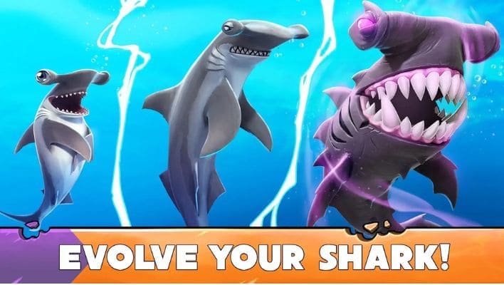 sosomod hungry shark mod apk all sharks unlocked